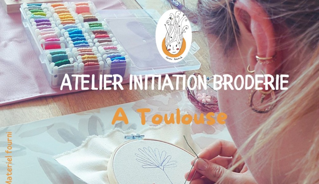 Tickets : 26 octobre à 15h00 - Initiation broderie (30 euros) thumbnail