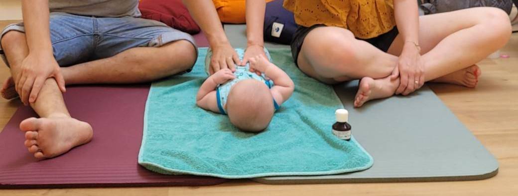 Initiation Apprenez à massage votre bébé