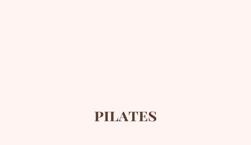 Inscription Pilates 2024-2025