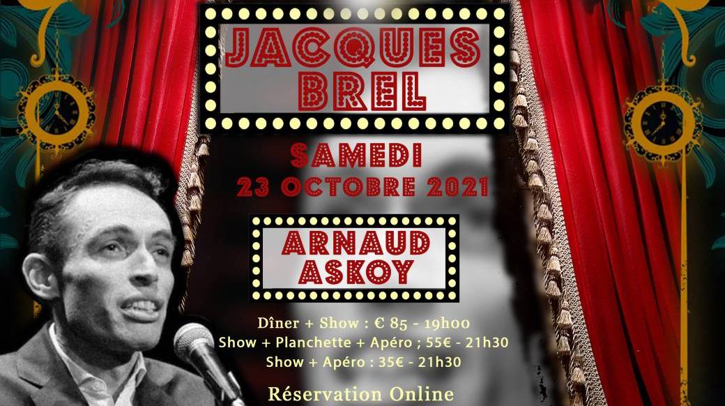 Jacques Brel by Arnaud Askoy Tribute Concert 