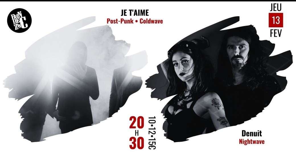 JE T'AIME x Denuit (Post-Punk • Coldwave x Nightwave)