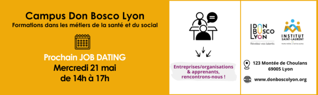 Job dating - Campus Don Bosco Lyon - Institut Saint-Laurent