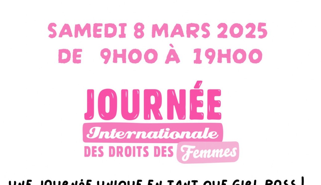 JOURNÉE INTERNATIONALE des droits des FEMMES 