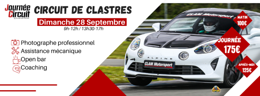 Journée Circuit Clastres Dimanche 28 Septembre 2025