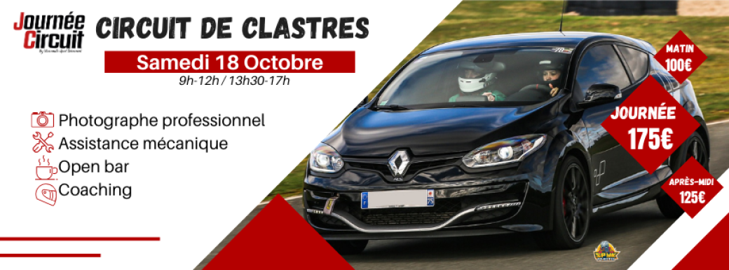 Journée Circuit Clastres Samedi 18 Octobre 2025