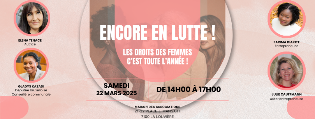 Encore en Lutte ! Journée de la femme