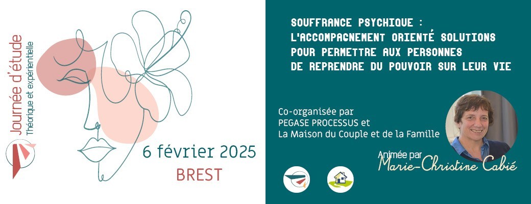 Journée d'étude à Brest avec Dr Cabié - Souffrance psychique : accompagnement orienté solution