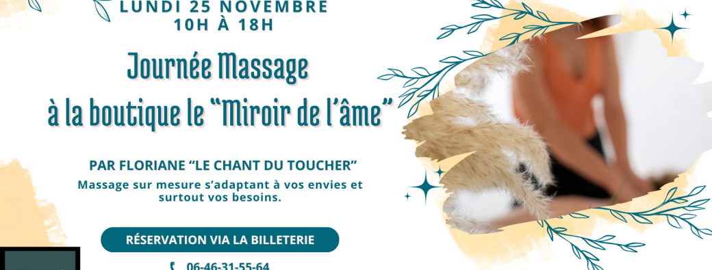 Journée Massage au Miroir de L'âme