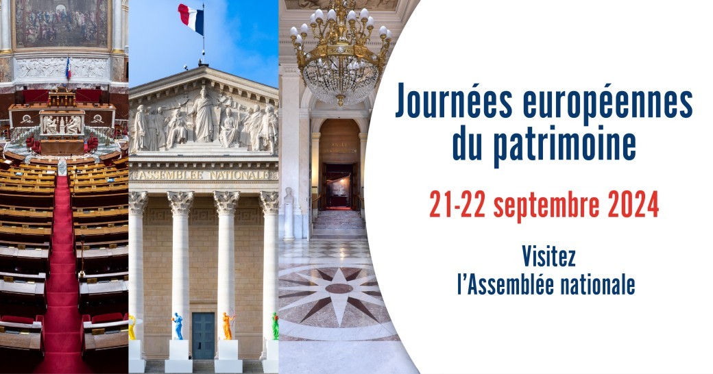 Journées européennes du Patrimoine à l'Assemblée nationale