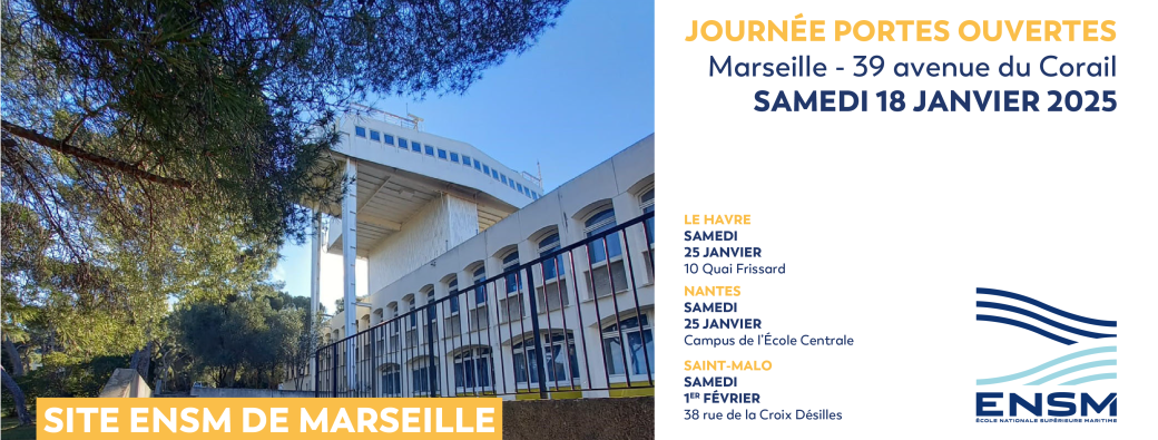 Journées Portes Ouvertes ENSM 2025 - Marseille