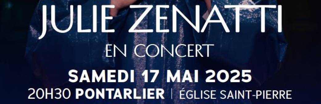 Julie Zenatti en concert à Pontarlier