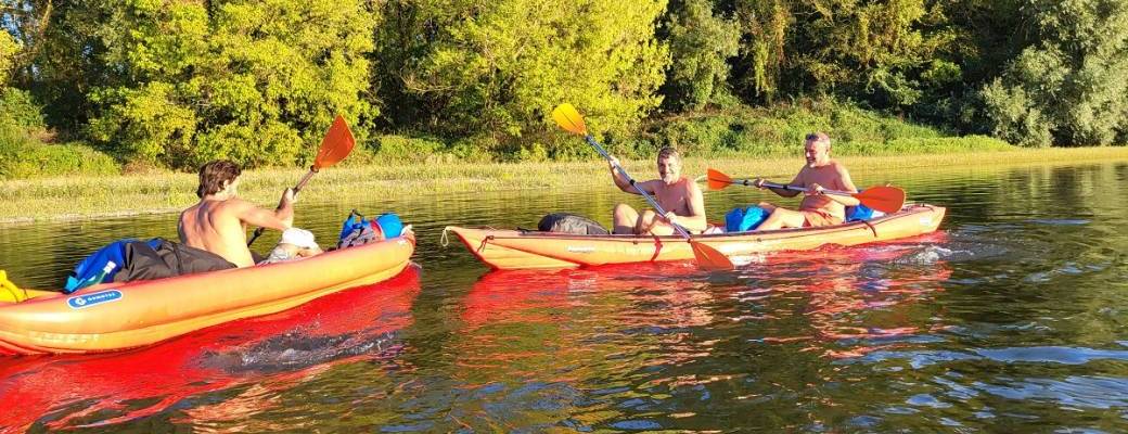 Kayak itinérant sur l'Allier et la Loire : Moulins - La charité sur Loire