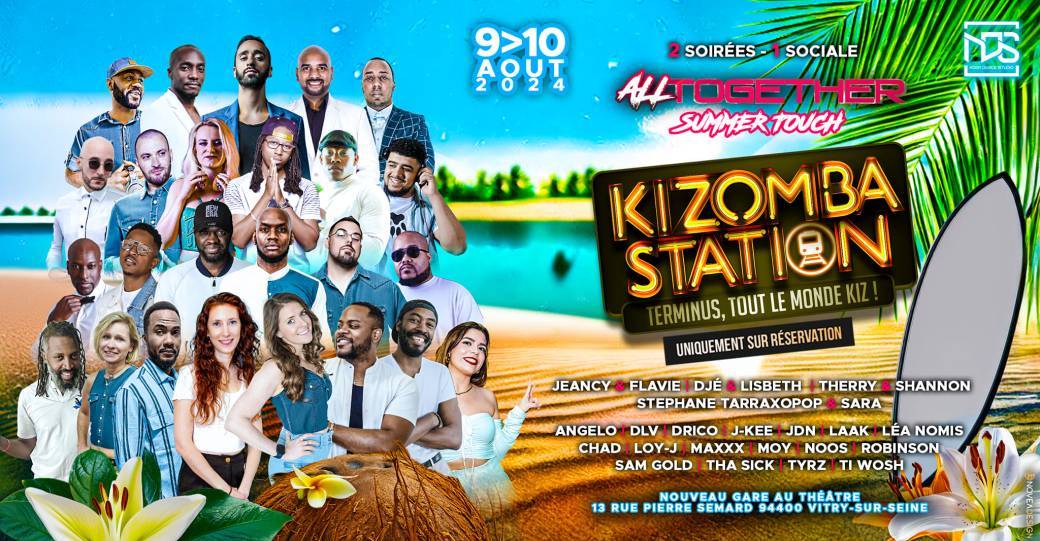 Kizomba Station - All Together - 9 & 10 Aout 2024