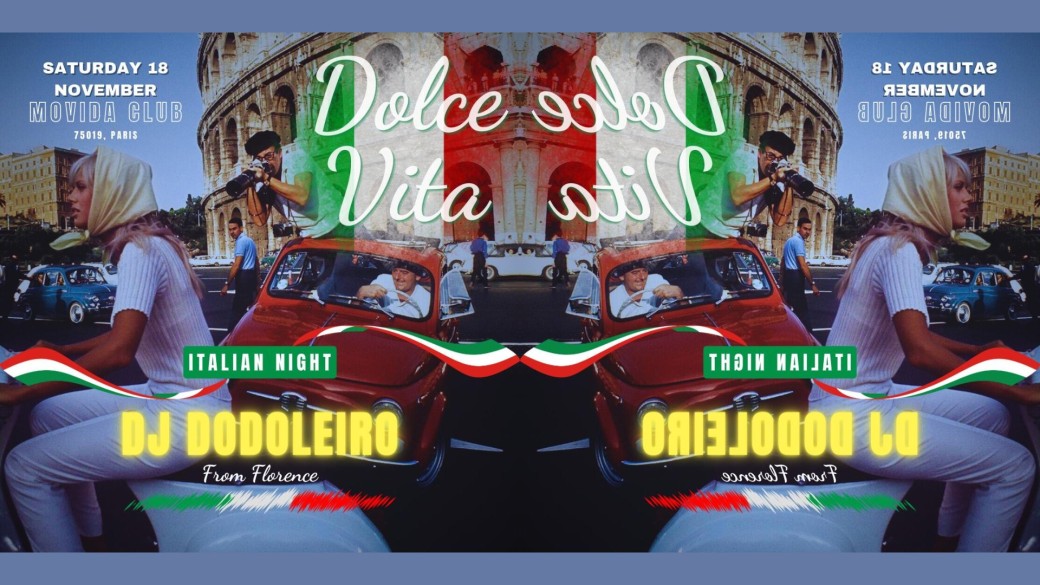 La Dolce Vita - Italian Party at Movida 