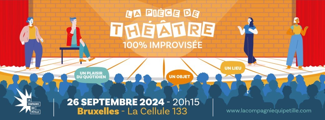 La Pièce de théâtre 100% improvisée 