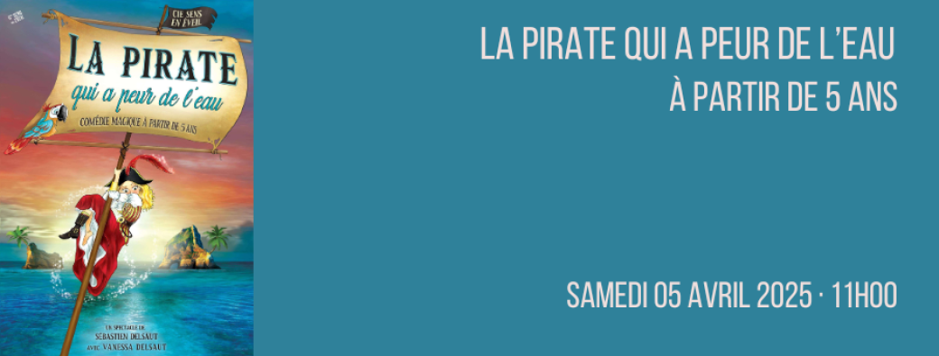 La pirate qui a peur de l'eau 