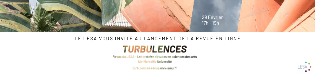Lancement de Turbulences, la revue du LESA