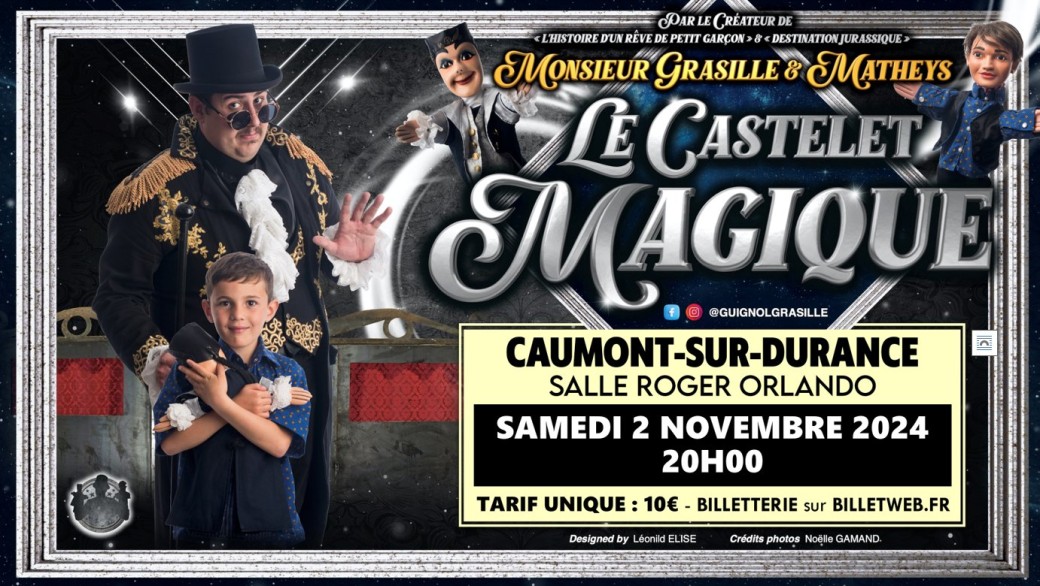LE CASTELET MAGIQUE à CAUMONT-SUR-DURANCE (84)