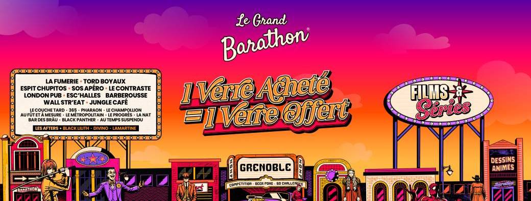 Le Grand Barathon Grenoble - Films & Séries 2024