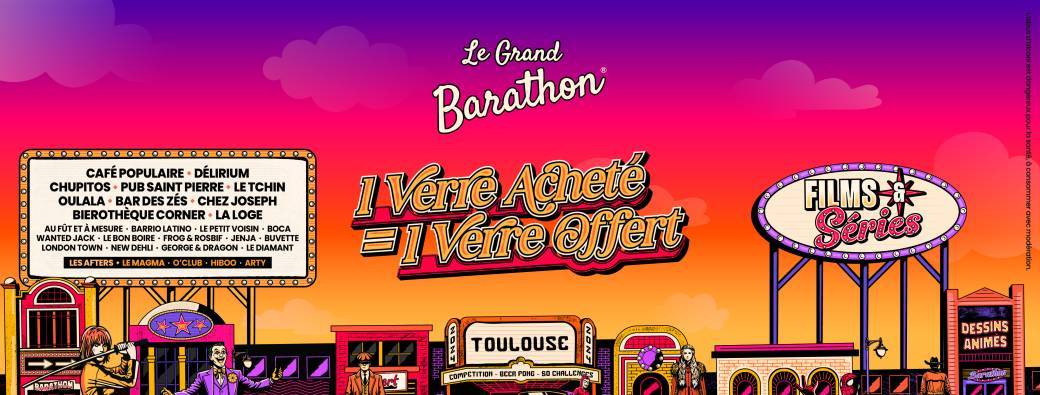 Le Grand Barathon Toulouse - Films & Séries 2024