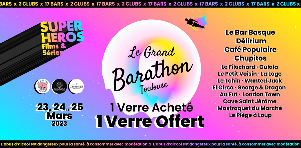 Le Grand Barathon Toulouse - Super Hero