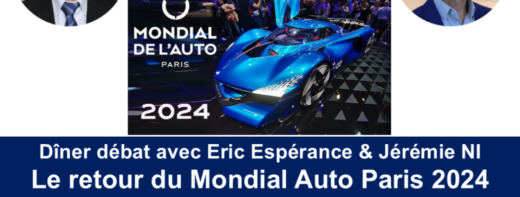 Le retour du Mondial Auto Paris 2024