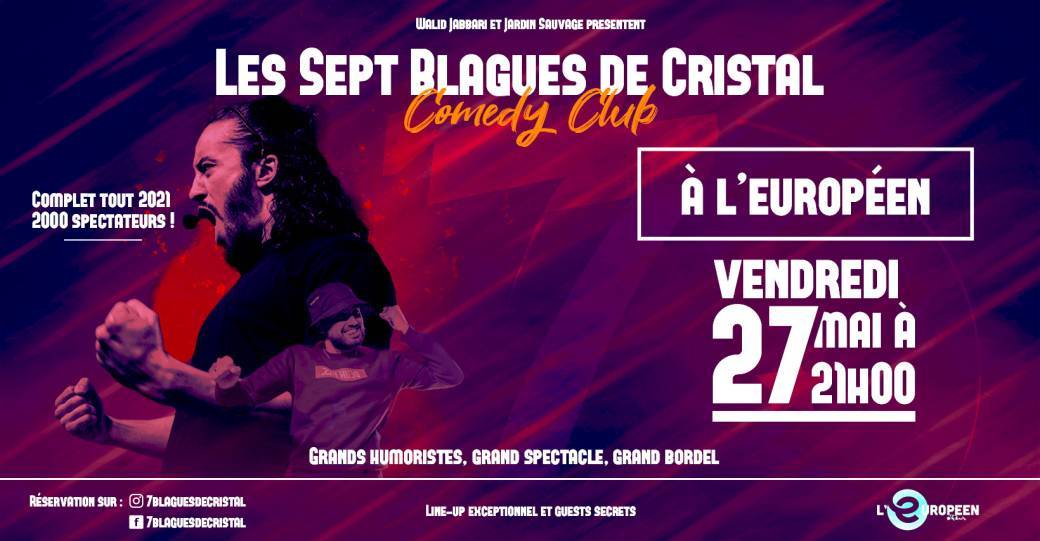 Les 7 Blagues de Cristal Comedy-Club