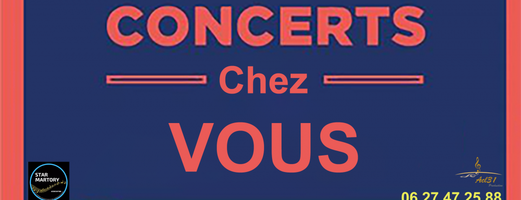 Les Concerts chez  Vous octobre 2024 avec Morgan