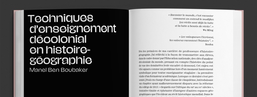 Mardi de l'égalité  | Entrer en pédagogie antiraciste