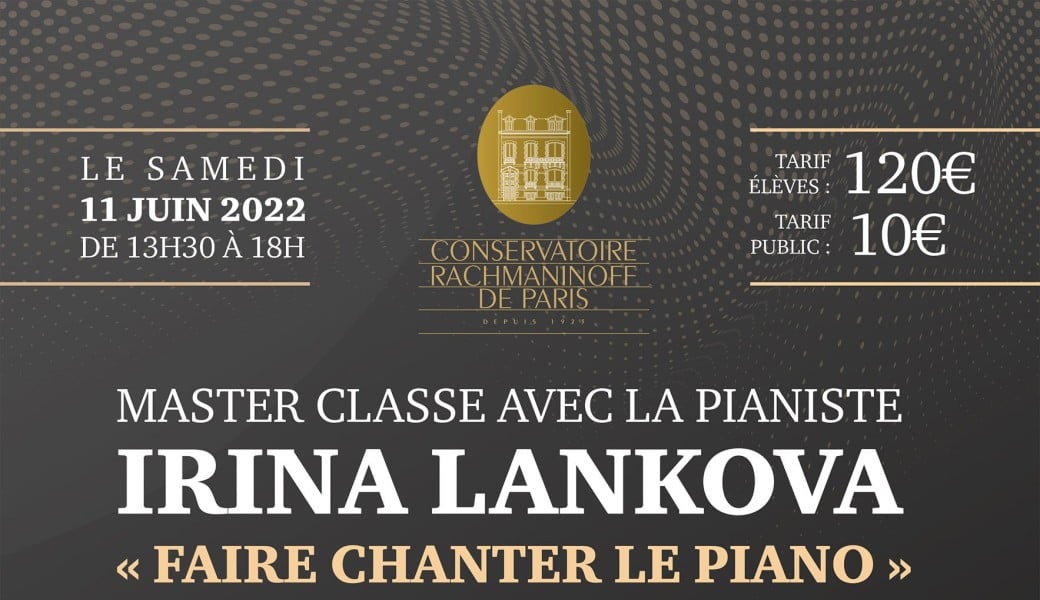 Master Class d'Irina Lankova