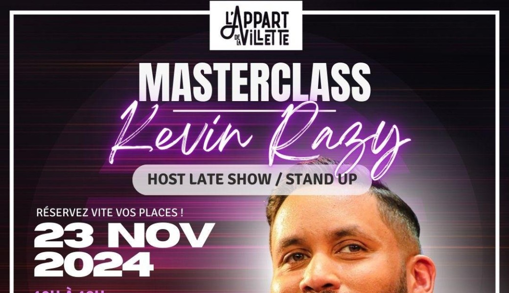 Masterclass avec Kevin Razy