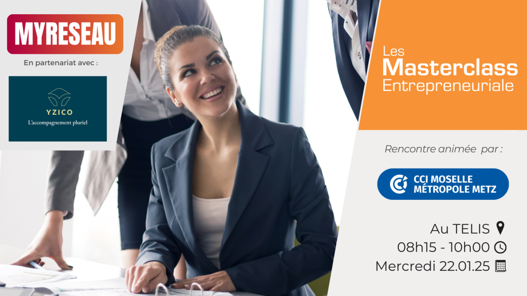 Masterclass Entrepreneuriale | Lancer son projet et concevoir un business model convaincant 