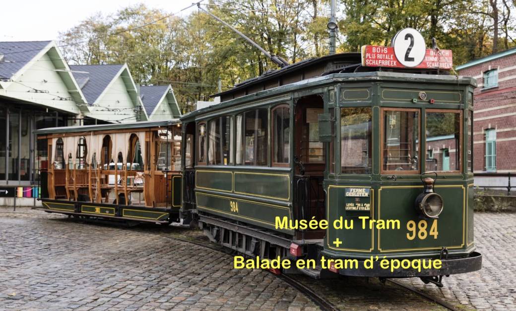 MUSÉE DU TRAM + balade "tea time" en tram d'époque 