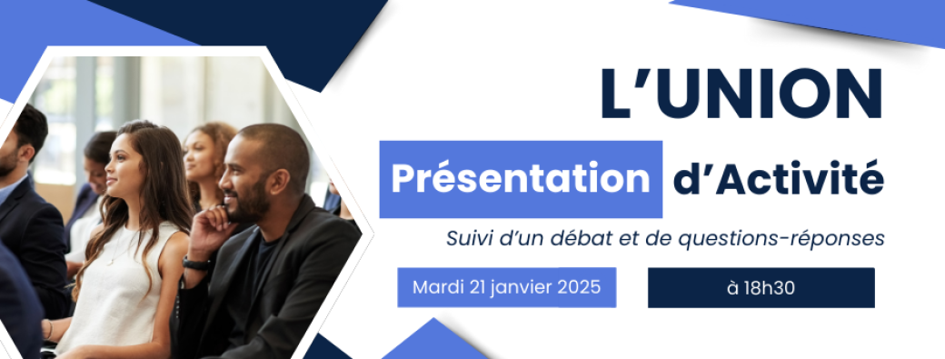 Présentation d'activité à L'UNION