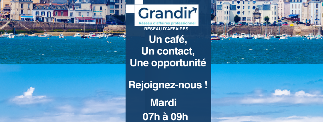 Petit-déjeuner d'affaires GRANDIR FRANCE DOUARNENEZ