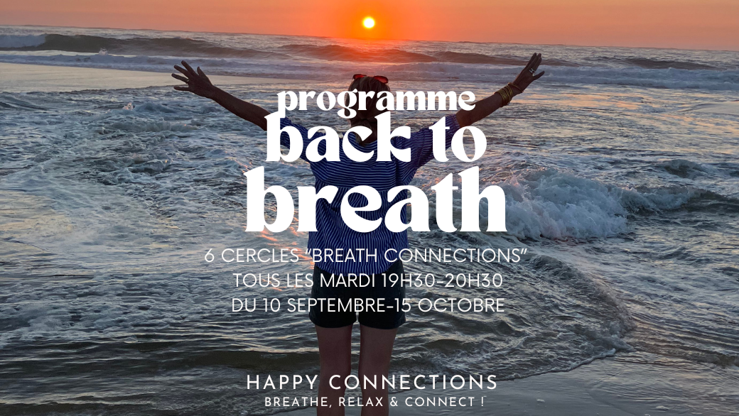 Cercles BREATH CONNECTIONS - Programme BACK TO BREATH