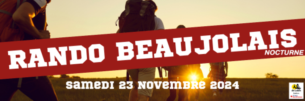 Rando / Repas beaujolais Samedi 23 Novembre