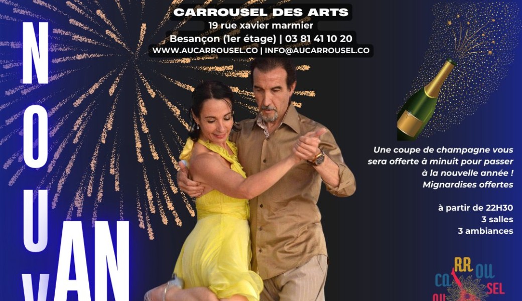 Réveillonnez au Carrousel des Arts !