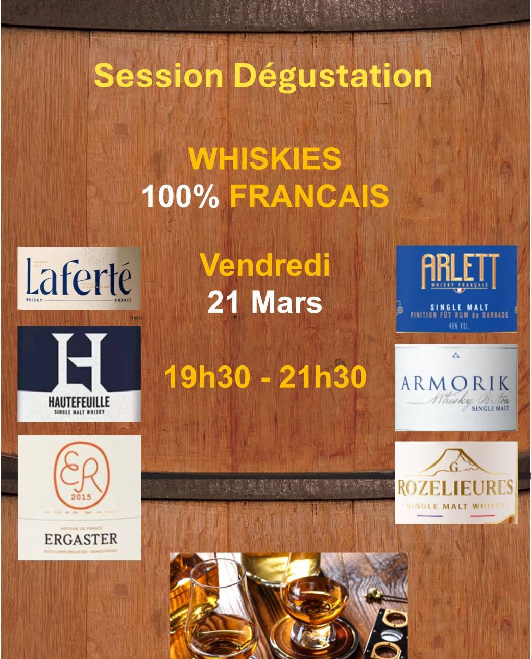 WHISKIES 100% FRANCAIS