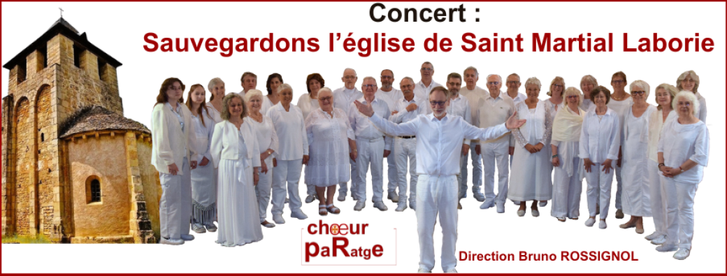 CONCERT : SAUVEGARDONS L'EGLISE DE SAINT MARTIAL LABORIE