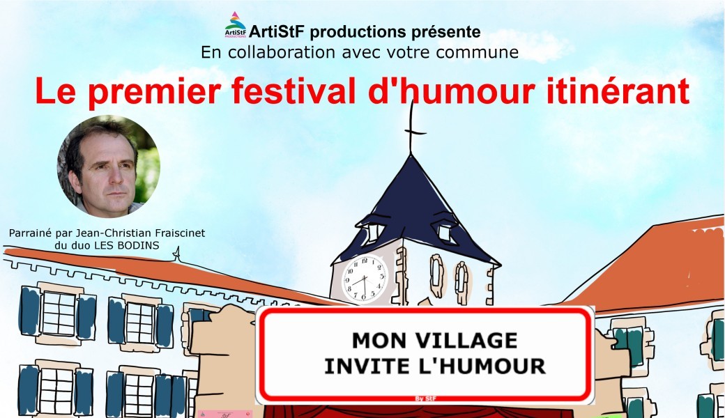 Saint Pierre de Maillé invite l'humour