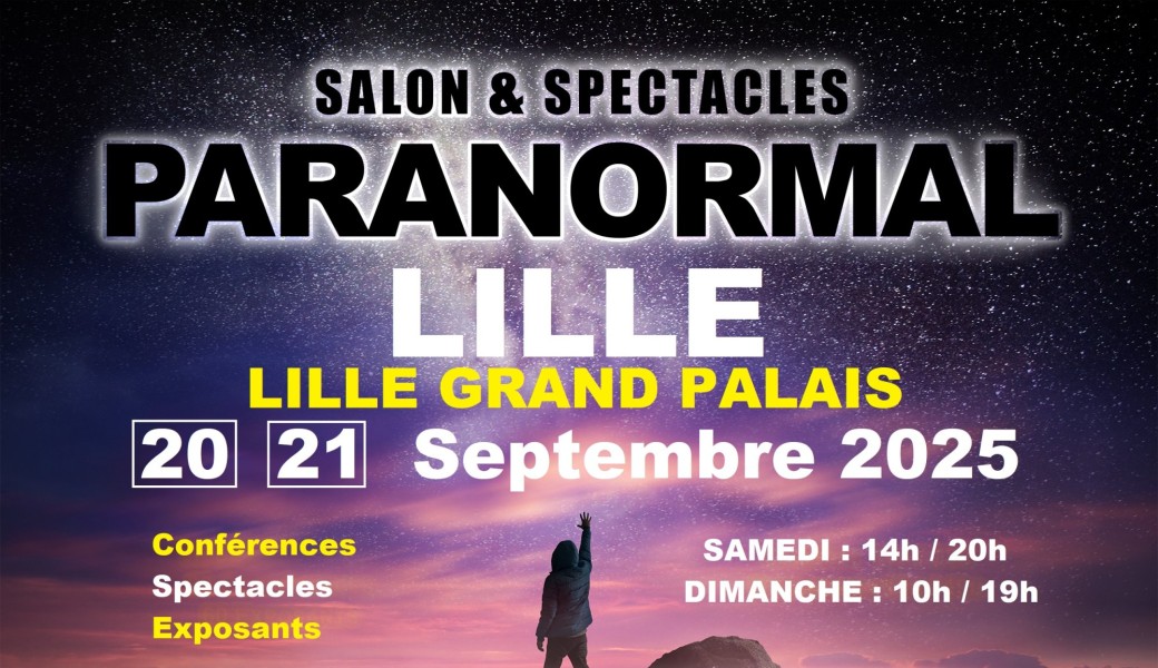 Salon et spectacles du paranormal de Lille