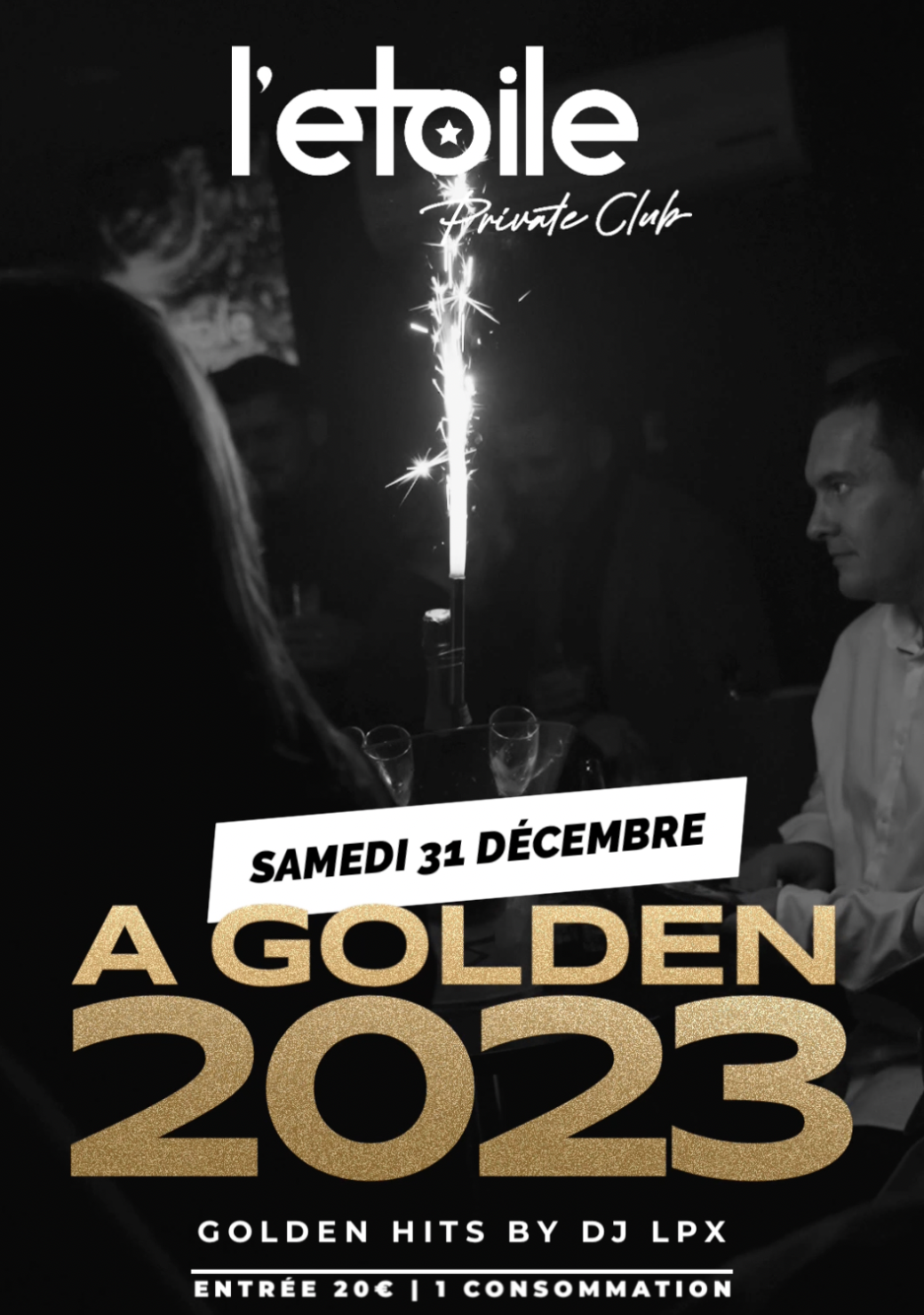 Tickets : SAMEDI 31 DEC - A GOLDEN 2023 - Billetweb