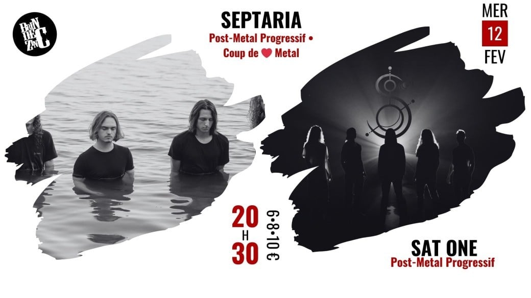 SEPTARIA X SAT ONE (Post-Metal Progressif • Coup de ❤️ Metal)