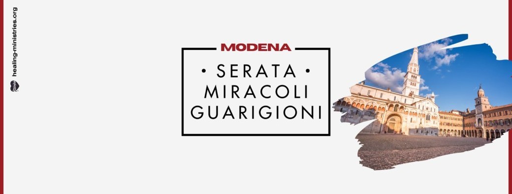 Serata Miracoli & Guarigioni Modena