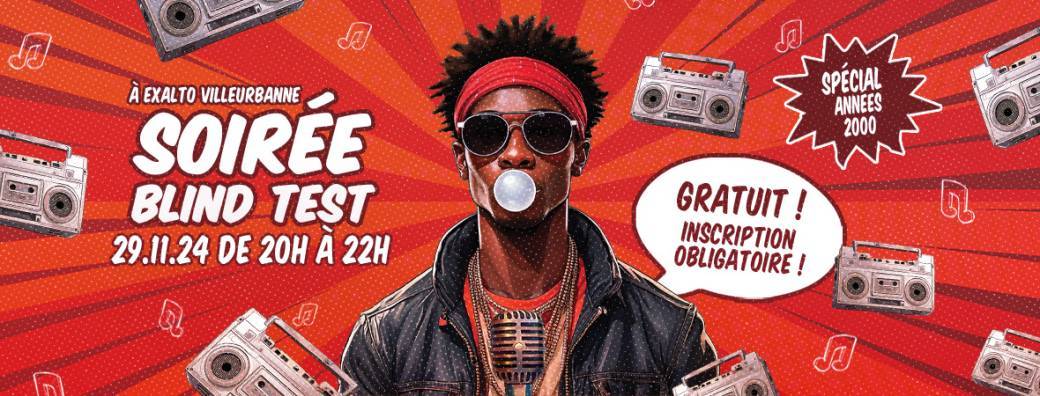 Soirée Blind Test - Exalto Villeurbanne