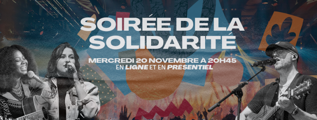 Soirée de la solidarité avec Sébastien Corn, Jessy Elsa Palma et Lø