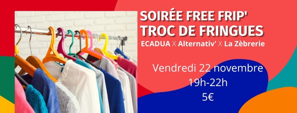 Soirée Free Frip' / Troc de vêtements