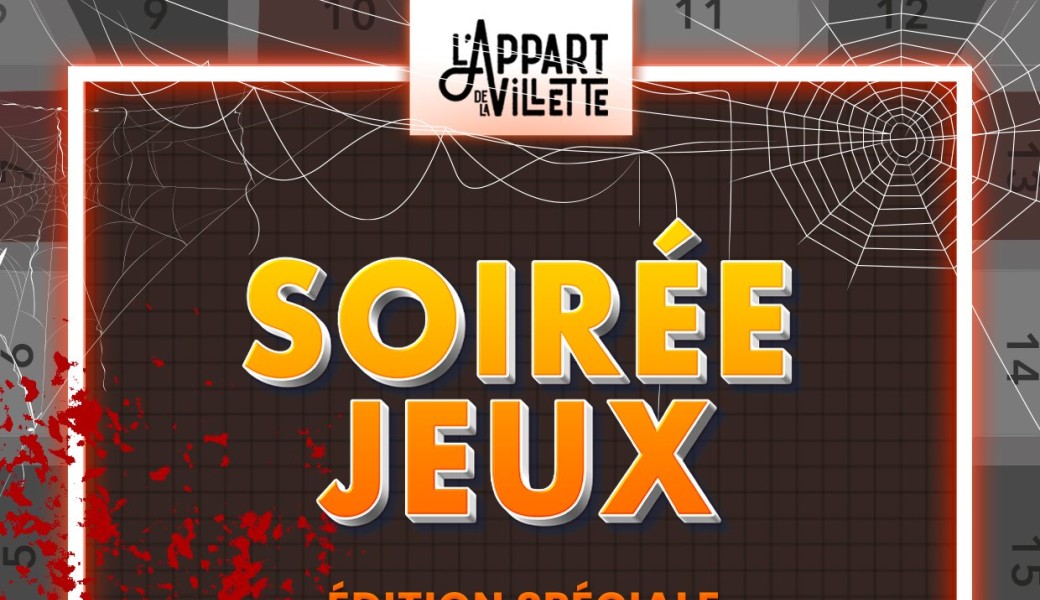 Soirée jeux édition spéciale Halloween