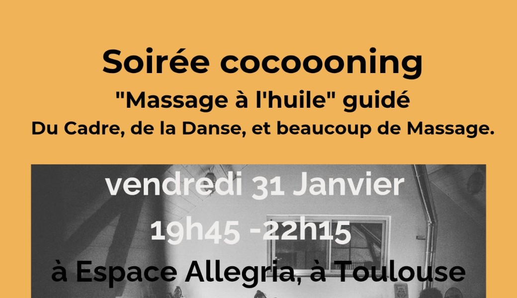 Soirée cocooning- 31 janvier 19h45-22h15